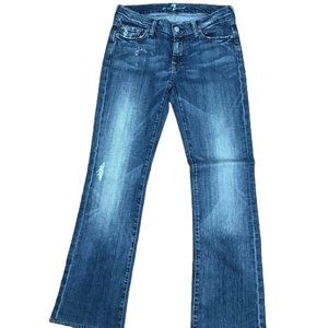 7 For All Mankind Womens Bootcut Jeans 28 W0213